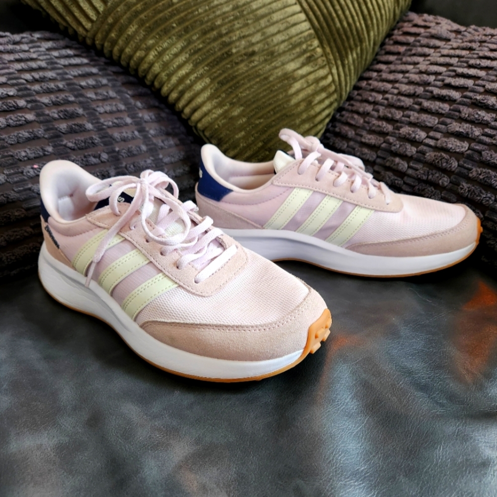 Pale Pink Adidas Run 70s Sneakers